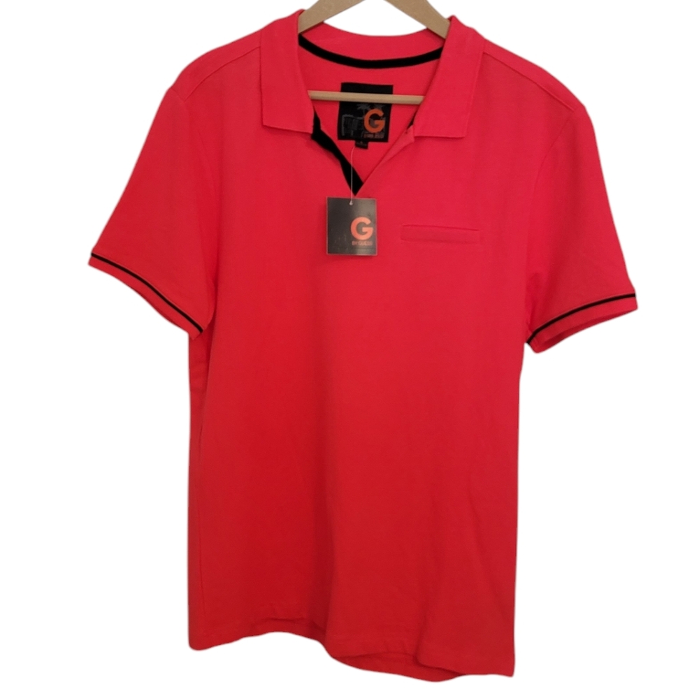 🆕️ G by Guess Short Sleeve Salvator Johnny Polo Shirt